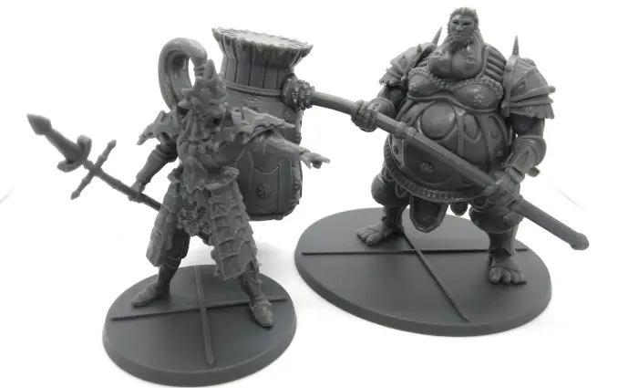 Dark Souls Brettspiel Miniatur Ornstein und Smough