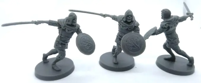 Dark Souls Board game miniature hollow soldiers