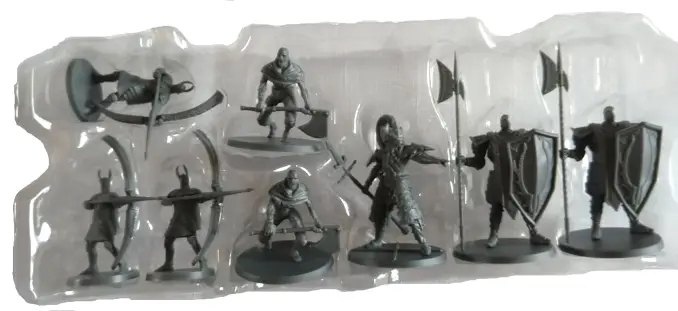 Paquet de figurines de jeu de société Dark Souls 2