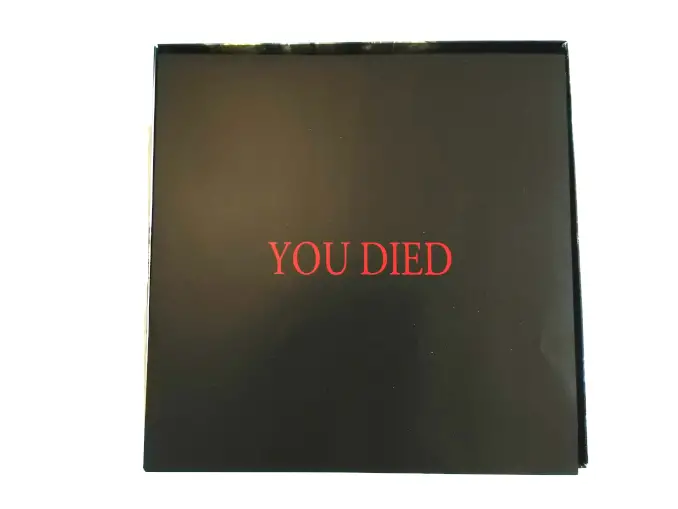 Dark Souls Board game unboxing you died