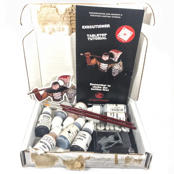 DragonPainter Products Review Painting Boxes - Tabletop Set