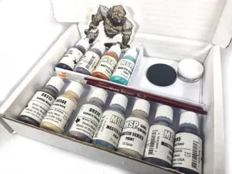 DragonPainter Products Review Painting Boxes - Ultimate Set Close Up