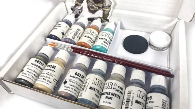 Recensione dei prodotti DragonPainter Scatole di pittura - Ultimate Set Close Up