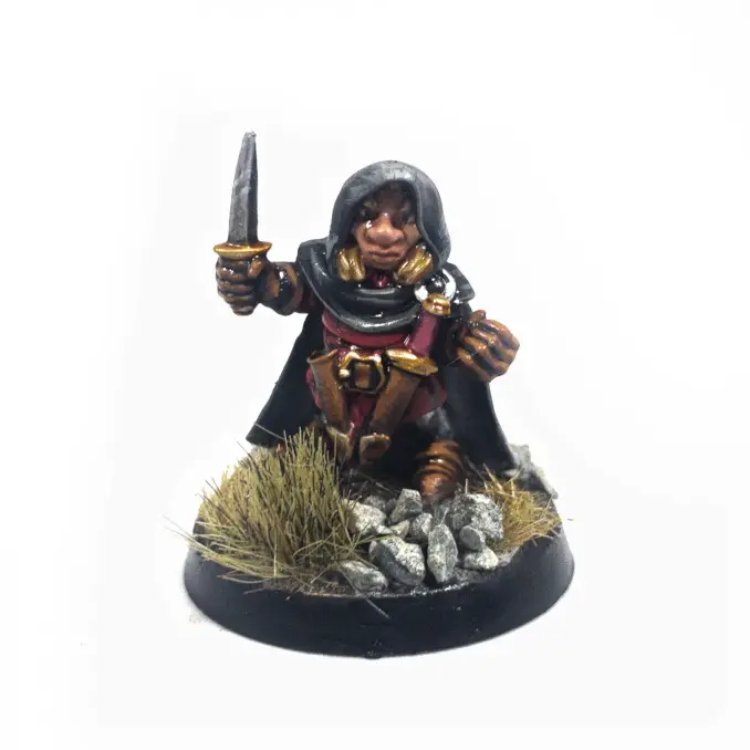 DragonPainter Products Review Reaper Halfling Adventurer 2