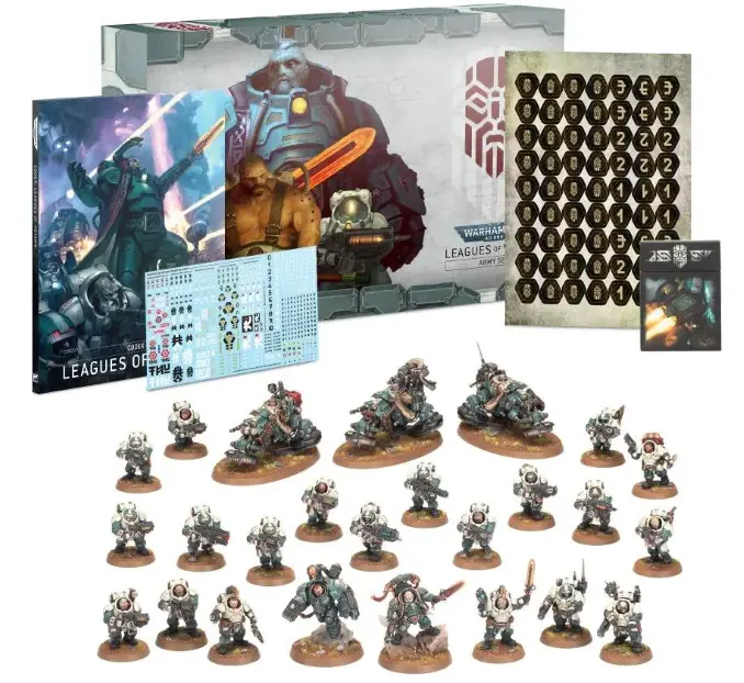 Leagues of Votann Army Box Review Toutes les photos GW