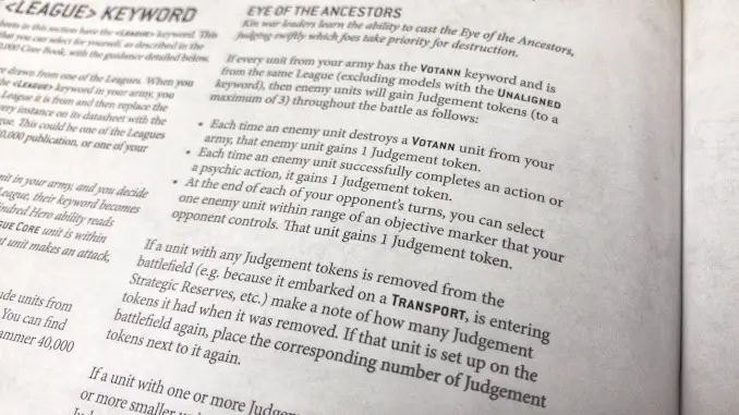 Leagues of Votann Army Box Review Codex 7