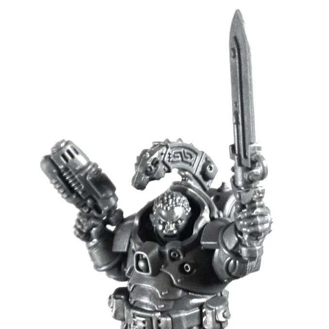 Warhammer 40k Leagues of Votann Ûthar the Destined - painted!