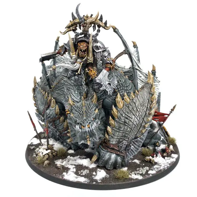 Beispiel für Warhammer 40.000 Imperium Delivery 14 Gordrakk und Bigteef Dawnstone