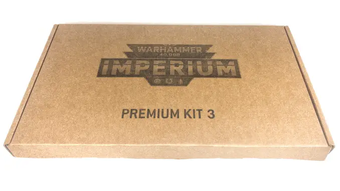 Warhammer 40,000 Imperium Delivery 14 Premium Kit 3 Boîte