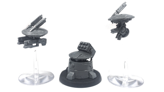 Warhammer 40,000 Imperium Delivery 14 Premium Kit 3 Drones and Turret