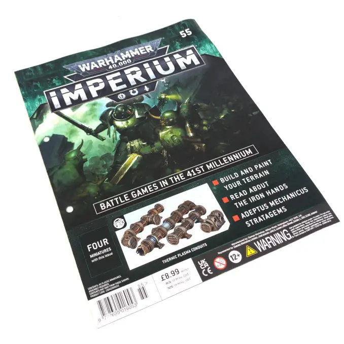 Warhammer 40.000 Imperium Delivery 15 Problemi 55-58 Recensione numero 55