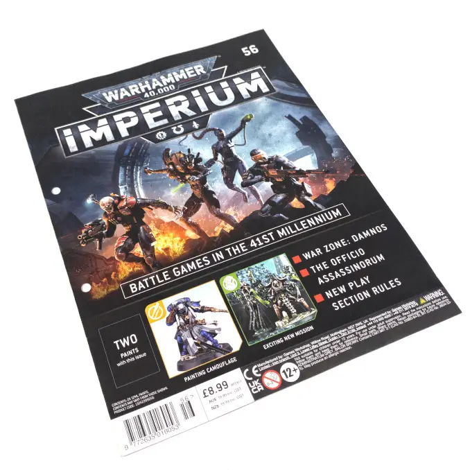 Warhammer 40.000 Imperium Delivery 15 Problemi 55-58 Recensione numero 56