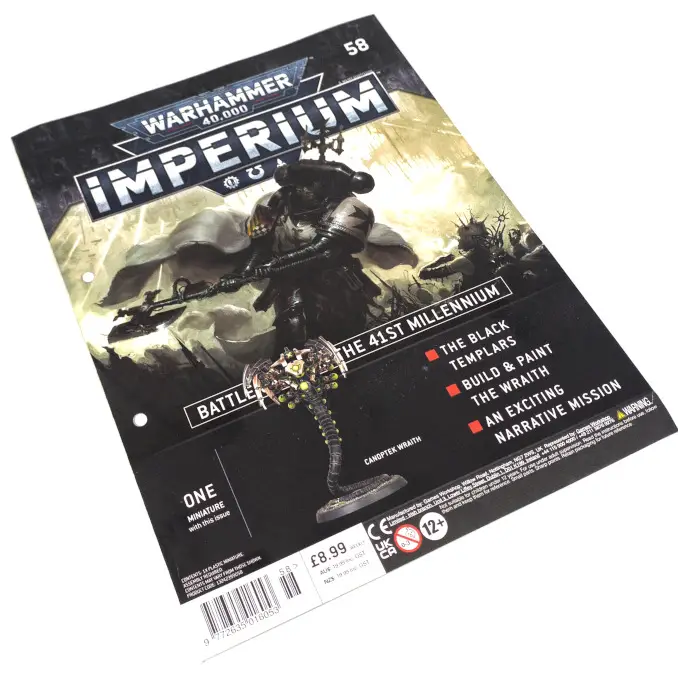 Warhammer 40,000 Imperium Delivery 15 Numéros 55-58 Revue Numéro 58