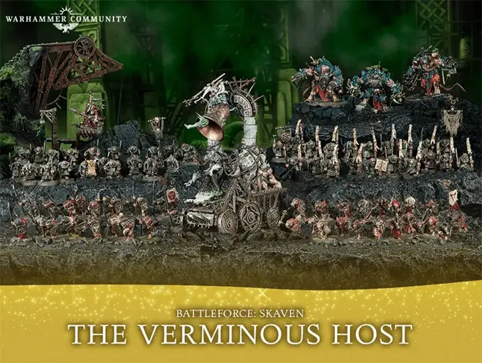 2022 AoS Battleforce - Skaven - L'hôte vermineux (contenu, prix, valeur et économies)