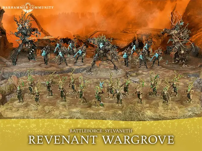 2022 AoS Battleforce - Sylvaneth - Revenant Wargrove (Contenido, Precio, Valor y Ahorros)