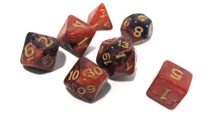 Dungeons & Dragons Adventurer Preview Issue 4 Dice