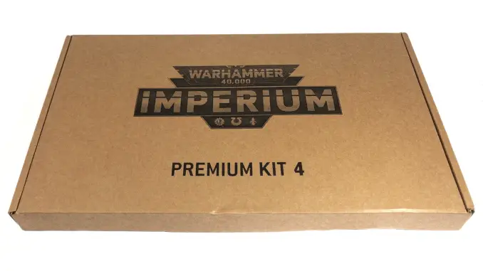 Warhammer 40,000 Imperium Delivery 18 Premium Kit 4 Box