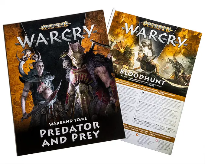 Warcry - Bloodhunt Review - Booklets