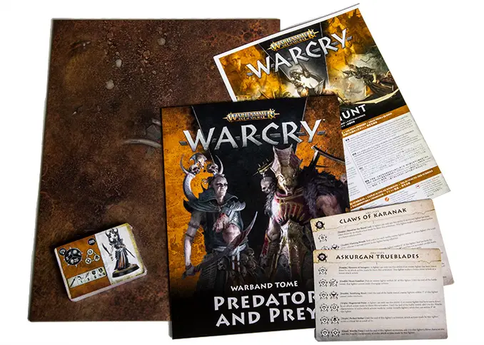 All Warcry Starter Sets, Books & Warband Boxes Overview