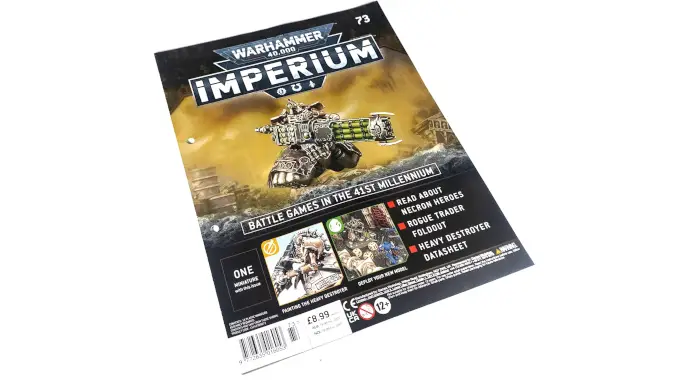 Warhammer 40,000 Imperium Delivery 19 Magazine 73