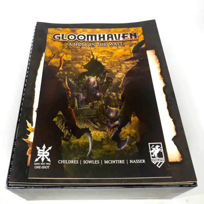 Gloomhaven Jaws of the Lion Unboxing 4