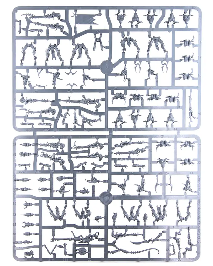 Kill Team Soulshackle Review - Hand of the Acrhon Sprue 2