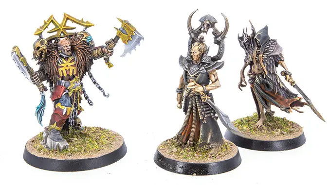 Warcry Bloodhunt Review - FauxHammer's Painted Models - Leaders