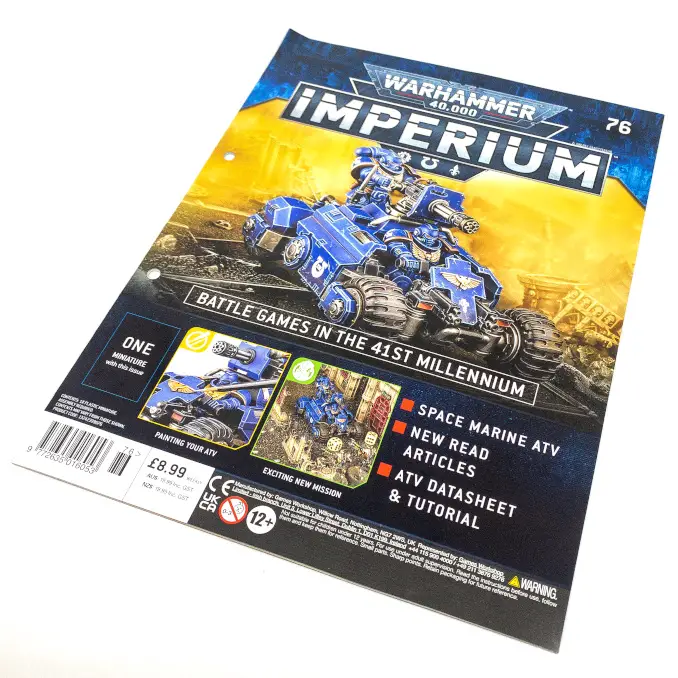 Warhammer 40,000 Imperium Delivery 20 Issues 75-78 Magazine 76