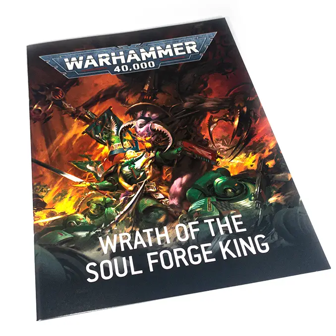 Warhammer 40,000 Wrath of the Soul Forge King Book