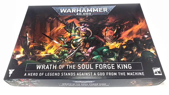 Warhammer 40,000 Wrath of the Soul Forge King Unboxing 1