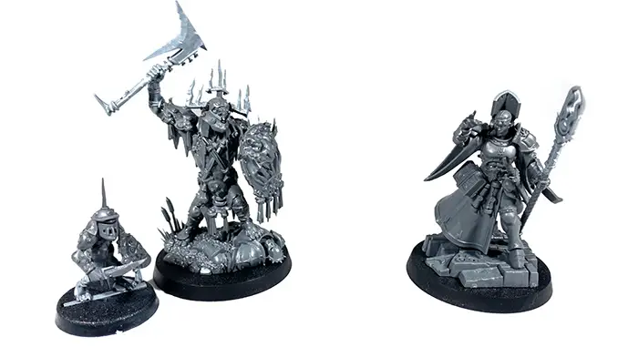 Warhammer Age of Sigmar Delivery 1 Issue 1 Models