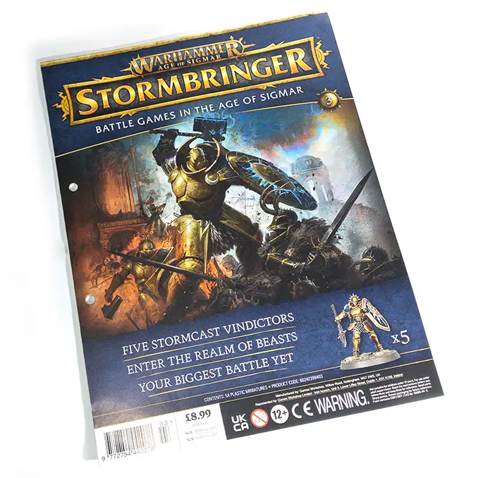 Warhammer Stormbringer Delivery 2 Issues 3-6 Issue 3