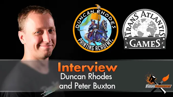 Duncan Rhodes and Peter Buxton Interview Header