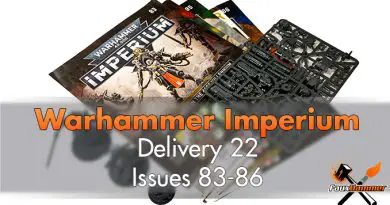 Warhammer 40000 Imperium Delivery 22 Issues 83-86 Header