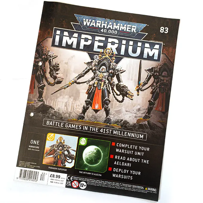 Warhammer 40000 Imperium Delivery 22 Issues 83-86 Issue 83 (2)