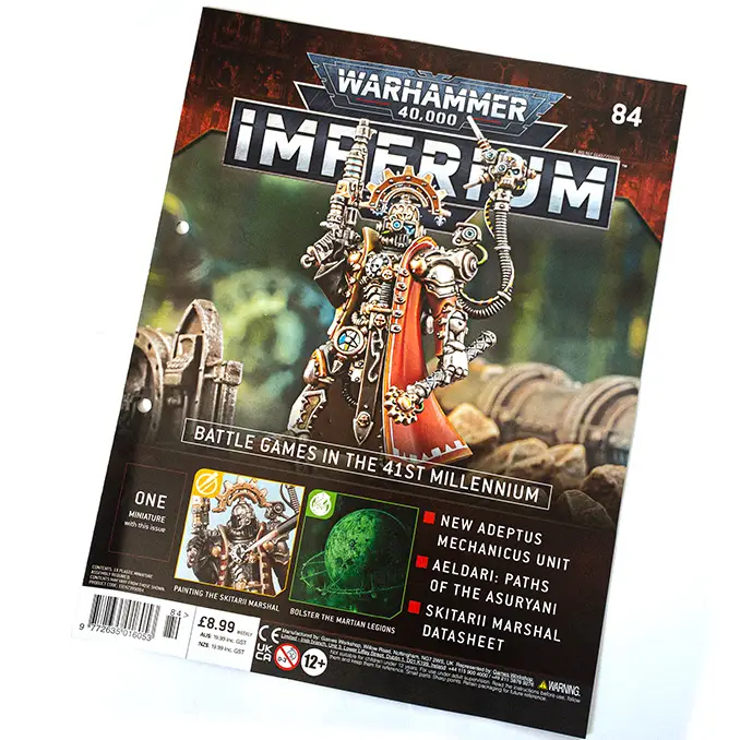 Warhammer 40000 Imperium Delivery 22 Issues 83-86 Issue 84