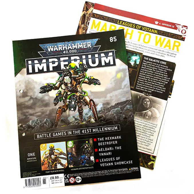 Warhammer 40000 Imperium Delivery 22 Issues 83-86 Issue 85