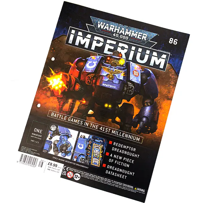 Warhammer 40000 Imperium Delivery 22 Issues 83-86 Issue 86