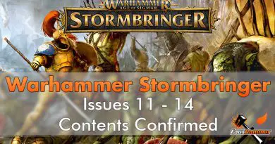 Warhammer Stormbringer - Issues 11-14 Contents Featured