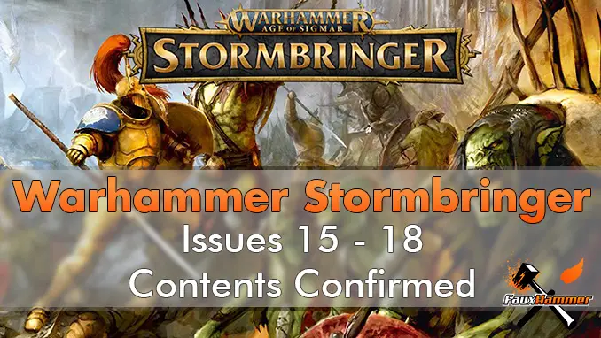 Warhammer Stormbringer - Issues 15-18 Contents Featured