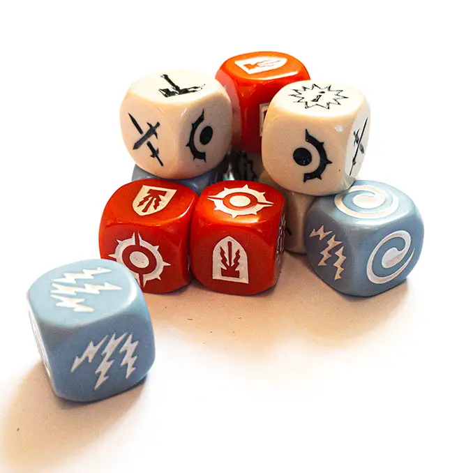 Warhammer Underworlds Wyrdhollow Dice