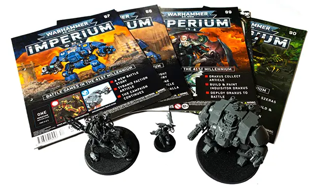 Warhammer 40,000 Imperium Delivery 23 Issues 87-90 All