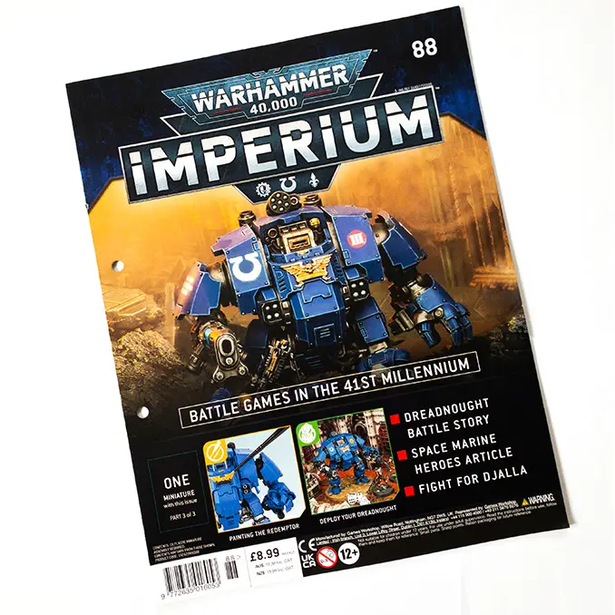 Warhammer 40,000 Imperium Delivery 23 Issues 87-90 Issue 88