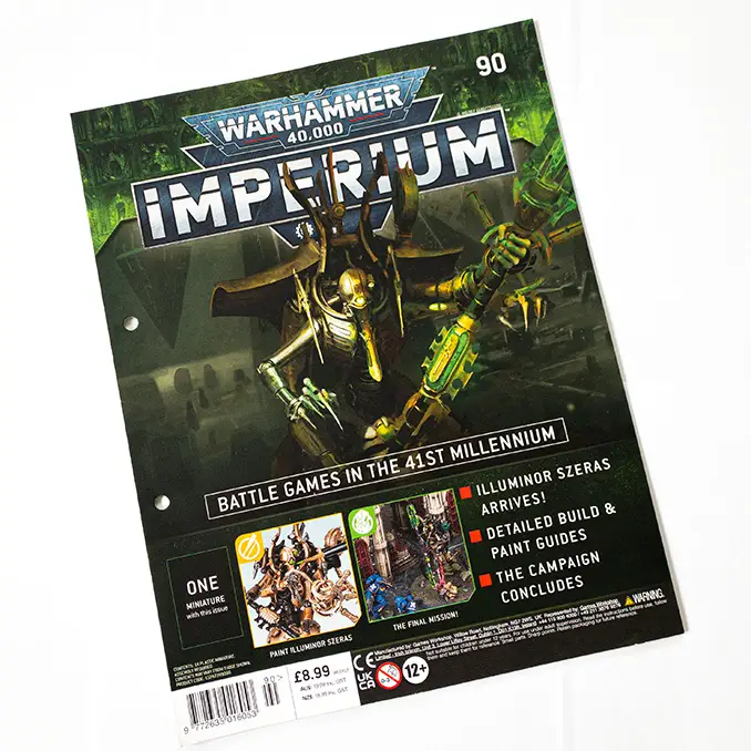 Warhammer 40,000 Imperium Delivery 23 Issues 87-90 Issue 90