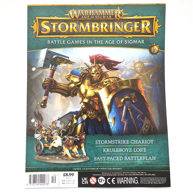 Warhammer Age of Sigmar Stormbringer Delivery 4 Issues 11-14 Issue 12