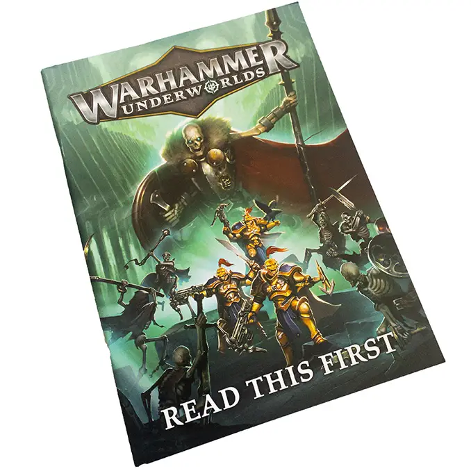 Warhammer Underworlds Starter Set 2023 Read This First Book 1