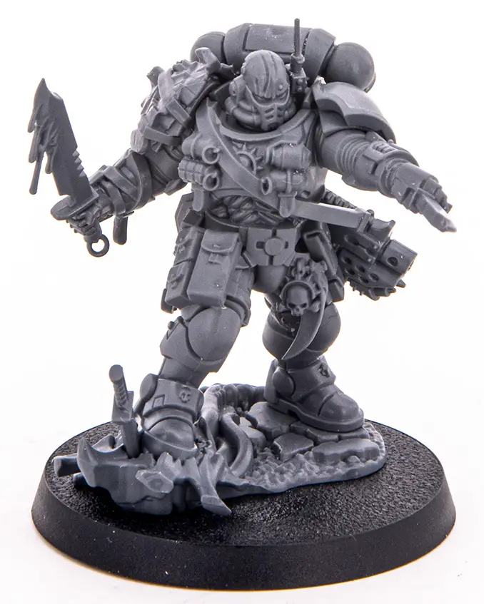 Warhammer 40,000 Leviathan Review - Models - Lieutenant in Phobos Armour