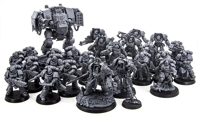 Space Marines Leviathan Box Single Figures Warhammer 40,000 Games Workshop