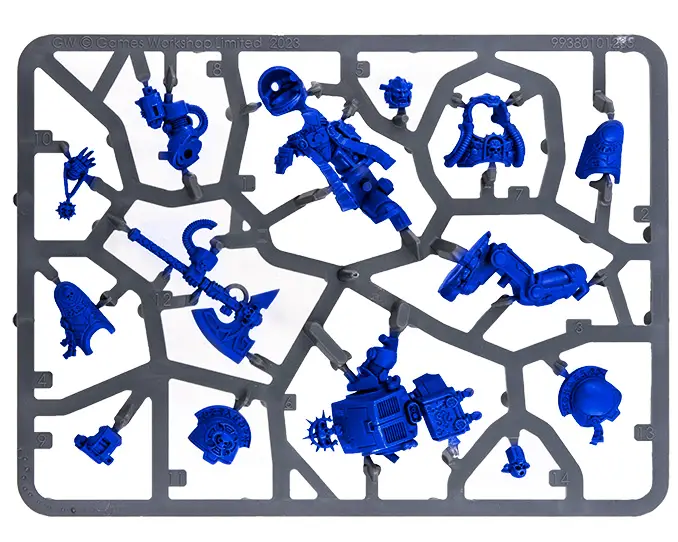 Warhammer 40,000 Leviathan Review - Sprue B Coloured