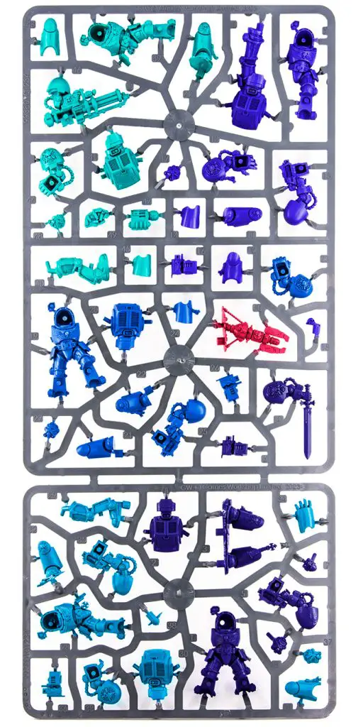 Warhammer 40,000 Leviathan Review - Sprue D Coloured